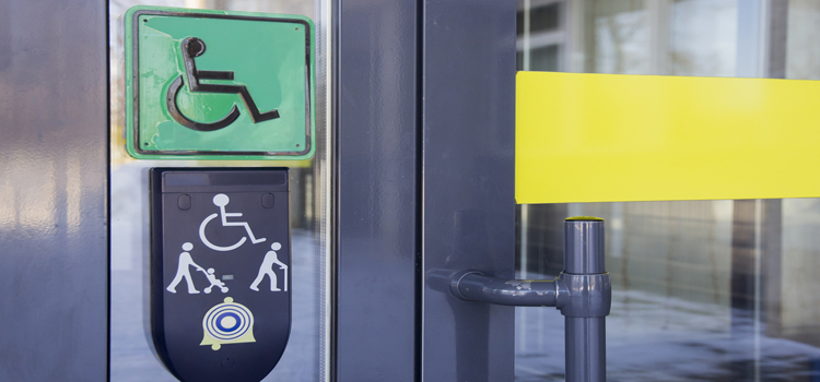 automatic handicap door opener in Los Banos